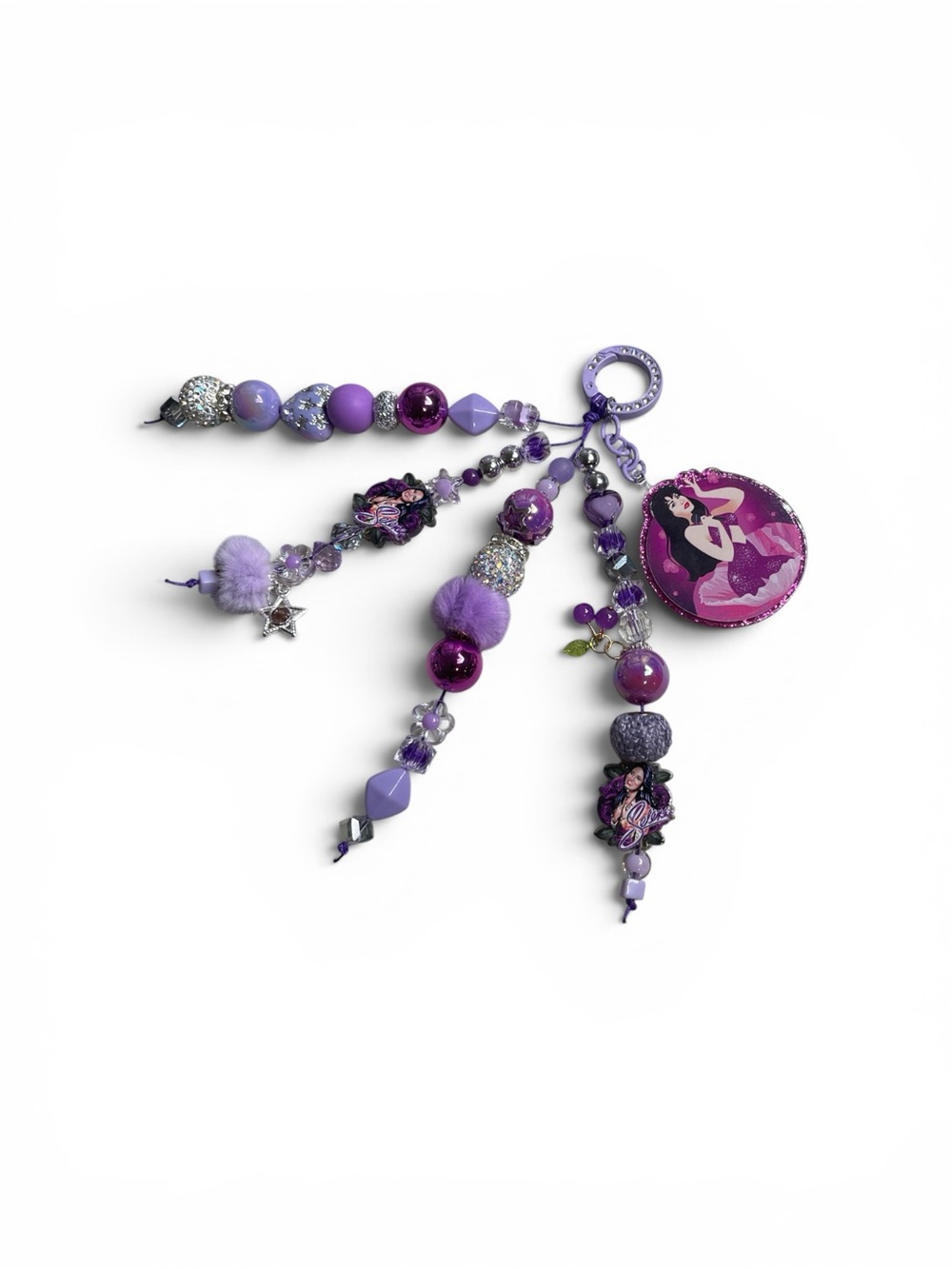 Selena Bag Charm Keychain